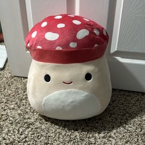 Squishmallows Malcolm the Mushroom 12” Original Kellytoy Rare no tag